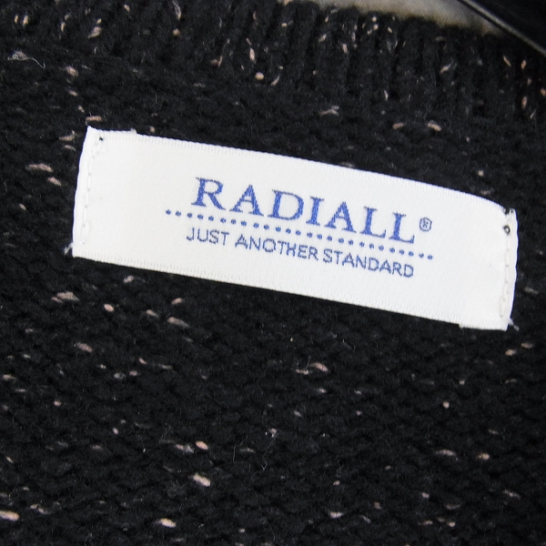 実際に弊社で買取させて頂いた【16AW】RADIALL/ラディアル DONALD-T GOWN/ニットガウン RAD-16AW-KNIT005/Mの画像 2枚目