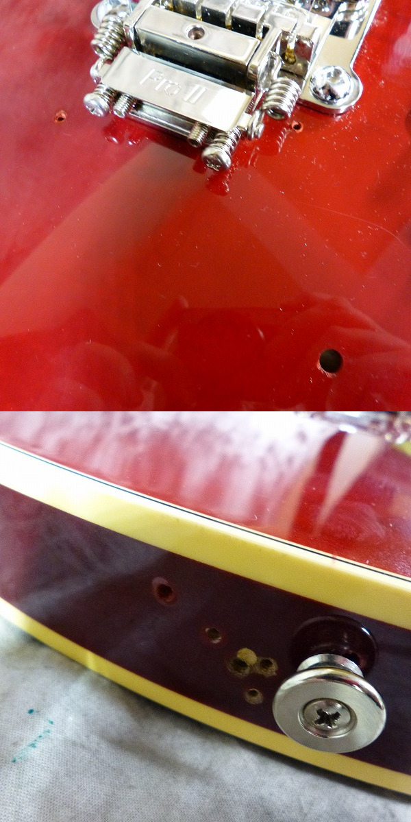 実際に弊社で買取させて頂いた★Fujigen/フジゲン MSA-HP 日本製 カスタム セミアコ エレキギター ハードケース付の画像 7枚目