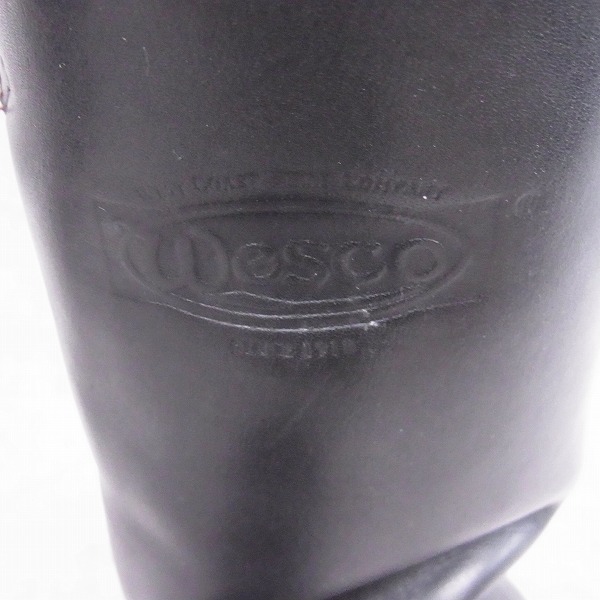 実際に弊社で買取させて頂いたWESCO/ウエスコ Stock BOSS/ボス レザー エンジニア ブーツ 8Dの画像 5枚目