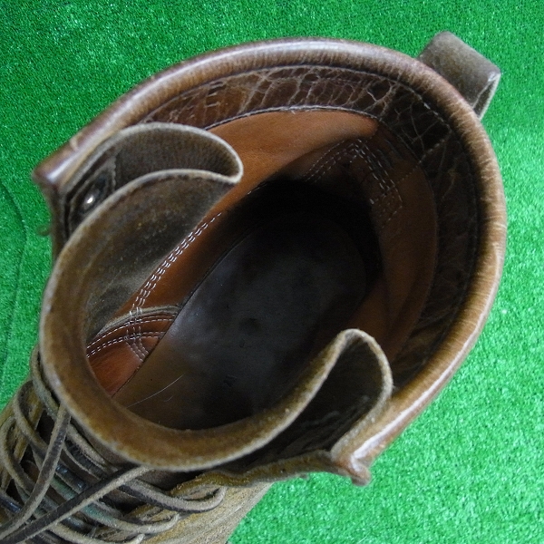 実際に弊社で買取させて頂いたWHITE’SBOOTS/ホワイツブーツ スモークジャンパー ブーツ 1209/9.5Eの画像 4枚目