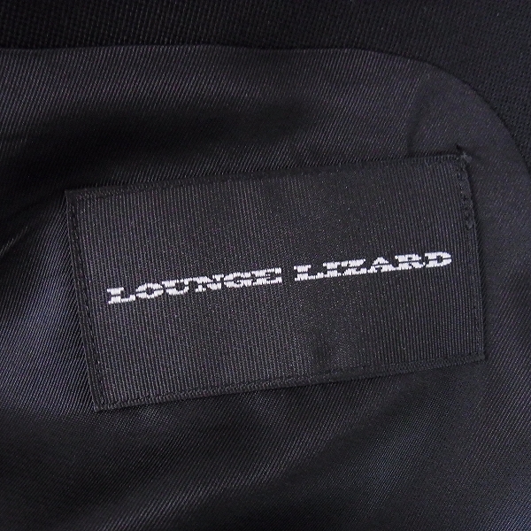 実際に弊社で買取させて頂いた【未使用】LOUNGE LIZARD/ラウンジリザード ウール ジャケット/スラックス セットアップ/2の画像 2枚目