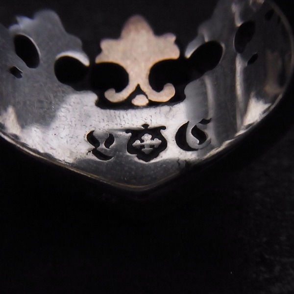 実際に弊社で買取させて頂いたLord Camelot/ロードキャメロット クラウン リング LC-661/19号の画像 5枚目