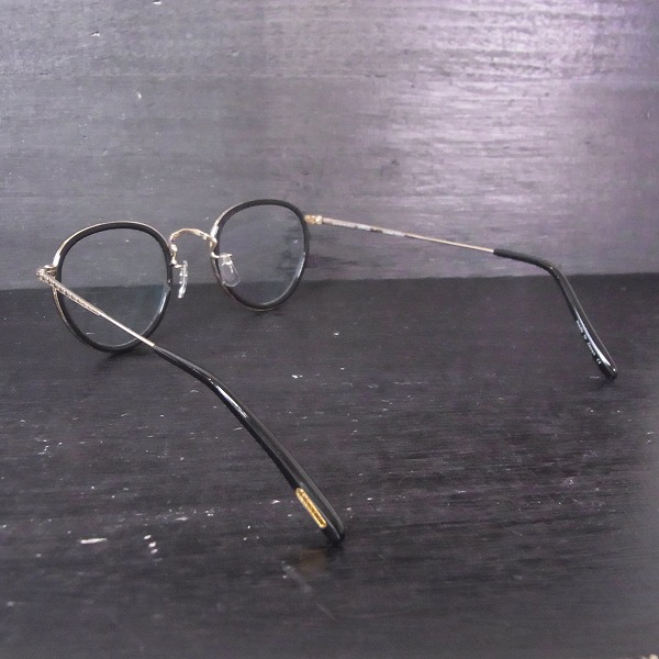 実際に弊社で買取させて頂いたOLIVER PEOPLES/オリバーピープルズ 雅 コレクション メガネフレーム MP-2/BKの画像 1枚目