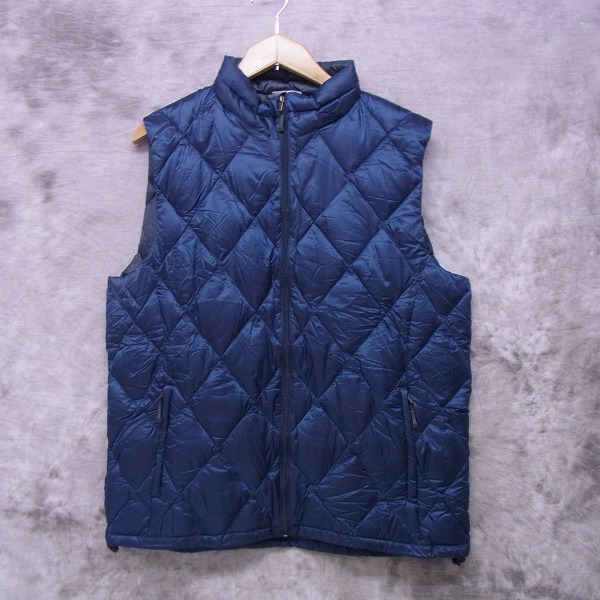 実際に弊社で買取させて頂いた【未使用】MIZUNO/ミズノ ゴルフウェア ダウンベスト ブルー/L