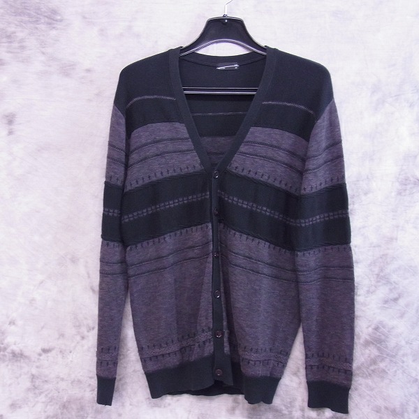 実際に弊社で買取させて頂いたLAD MUSICIAN/ラッドミュージシャン コットン 麻混 カーディガン/44