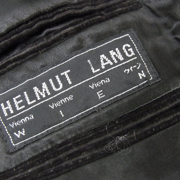 実際に弊社で買取させて頂いたHELMUT LANG/ヘルムートラング コットン コーデュロイ ジャケット イタリア製/48の画像 2枚目