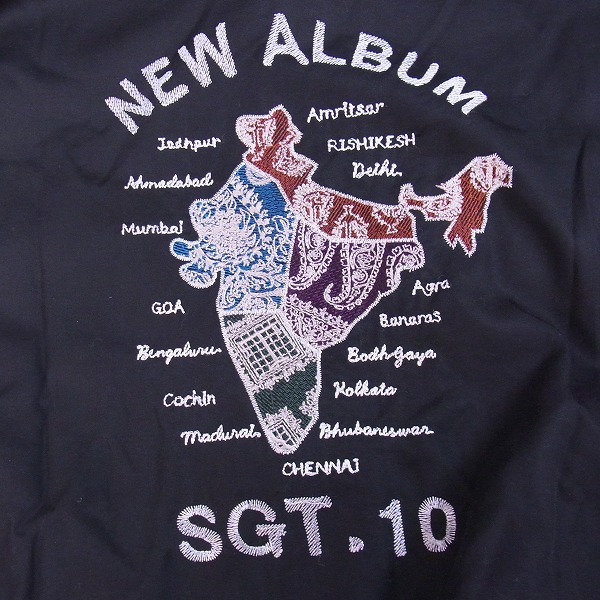 実際に弊社で買取させて頂いたFACTOTUM/ファクトタム 刺繍 ジップアップ シャツジャケット ポケット 長袖 日本製/48の画像 5枚目