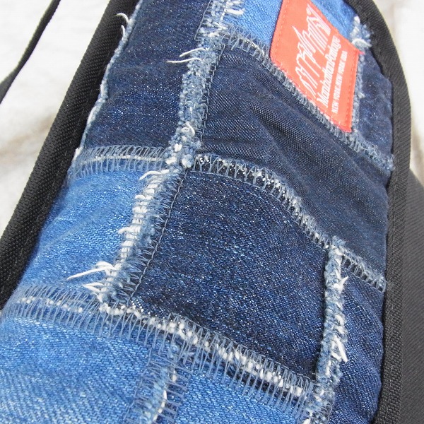 実際に弊社で買取させて頂いたManhattan Portage/マンハッタンポーテージ パッチワークデニム ショルダーバッグの画像 3枚目