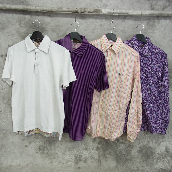 実際に弊社で買取させて頂いたETRO/エトロ 長袖シャツ/ベスト/セーター/ブルゾン等  7点セットの画像 2枚目