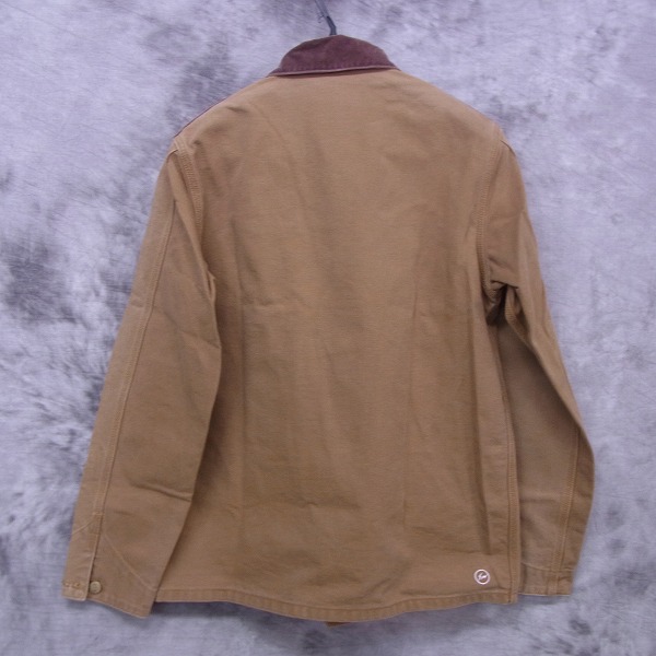 実際に弊社で買取させて頂いたUniform Experiment×CARHARTT 切替コーデュロイ 長袖 ワークシャツ/3の画像 1枚目