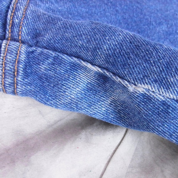 実際に弊社で買取させて頂いたARMANI JEANS/アルマーニジーンズ イタリア製 インディゴ/プレート デニムパンツ 29の画像 5枚目