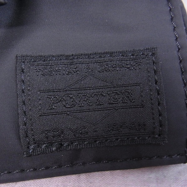 実際に弊社で買取させて頂いたHEAD PORTER/ヘッドポーター BLACK BEAUTY 三つ折り財布の画像 5枚目