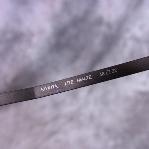 実際に弊社で買取させて頂いたMYKITA/マイキータ LITE MALTE 眼鏡/メガネフレーム SIZE 140の画像 4枚目