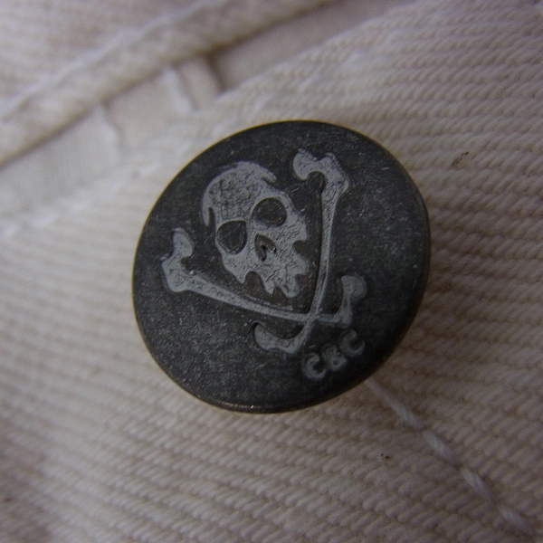 実際に弊社で買取させて頂いたCELT&COBRA/ケルト&コブラ ホワイトデニムパンツ J3/31の画像 6枚目