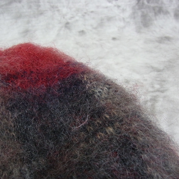 実際に弊社で買取させて頂いたCA4LA/カシラ モヘア/ニットキャップ 2点セットの画像 7枚目