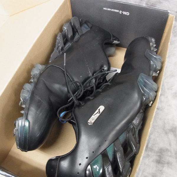 実際に弊社で買取させて頂いたMIZUNO/ミズノ ゴルフシューズ GENEM/ジェネム 001 45KP-03609 29cm ブラック 2Eの画像 8枚目