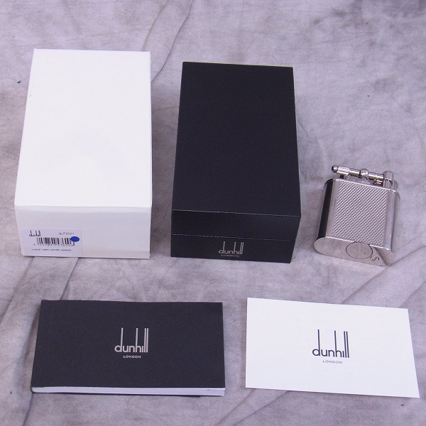 実際に弊社で買取させて頂いたdunhill/ダンヒル UNIQUE/ユニーク ターボ/ガスライター シルバーの画像 4枚目