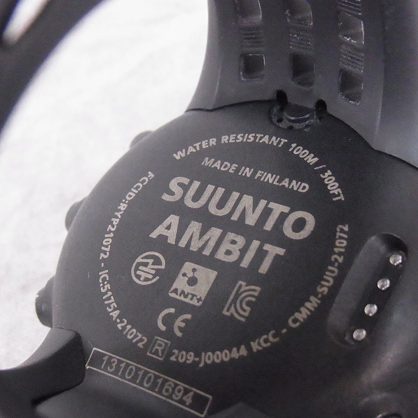 実際に弊社で買取させて頂いた SUUNTO/スント 腕時計/ウォッチ AMBIT/アンビット/SS01837300の画像 3枚目