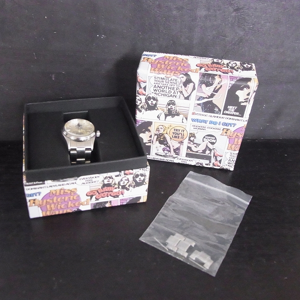 HYSTERIC GLAMOUR/ヒステリックグラマー WOMAN ON SKULL CLASSIC WATCH