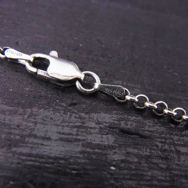 実際に弊社で買取させて頂いた【ギャラ付】Lord Camelot/ロードキャメロット エンブレム クラウン ネックレスw/ガーネット Lc-910の画像 2枚目