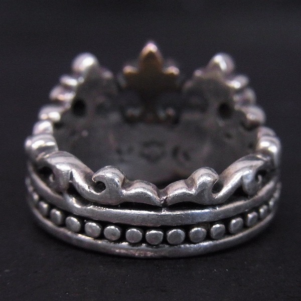 実際に弊社で買取させて頂いたLord Camelot/ロードキャメロット クラウン リング LC-661/19号の画像 3枚目