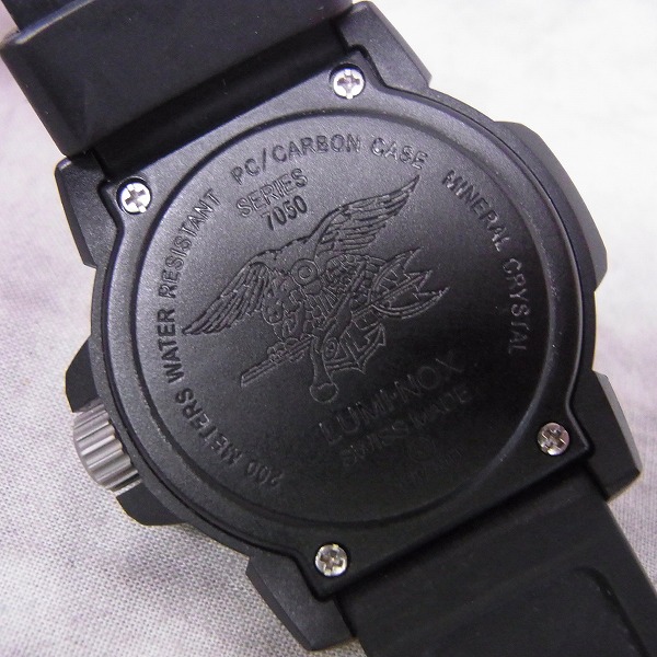 実際に弊社で買取させて頂いたLUMINOX/ルミノックス Navy Seal Colormark /7051/7050シリーズ【動作未確認】の画像 4枚目