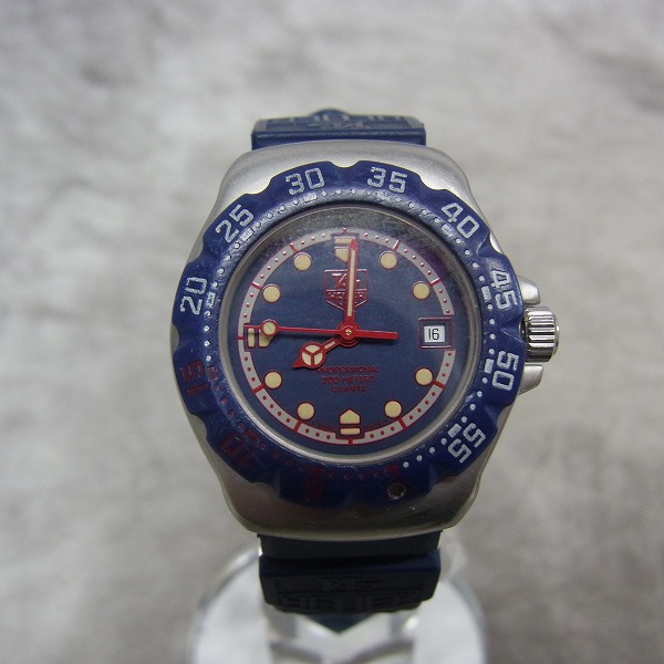 実際に弊社で買取させて頂いたTAGHEUER/タグホイヤー FORMULA1/フォーミュラ1 クオーツ 腕時計【動作未確認】の画像 1枚目