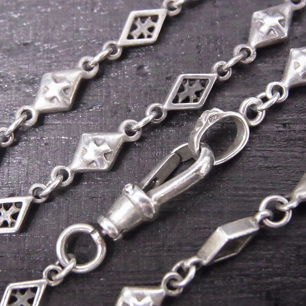 実際に弊社で買取させて頂いたLoree Rodkin/ローリーロドキン ミックスダイヤモンドシェイプクロスチェーン