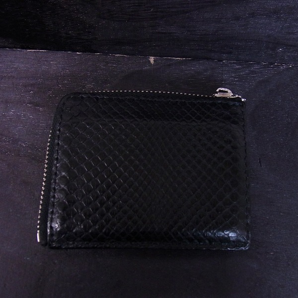 実際に弊社で買取させて頂いたDEAL DESIGN/ディールデザイン パイソン コインケースの画像 1枚目