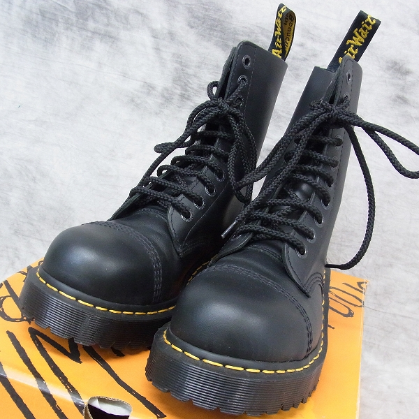 Dr.martens/ドクターマーチン 8761 スチールトゥ BXB BOOT 10 EYE BOOT