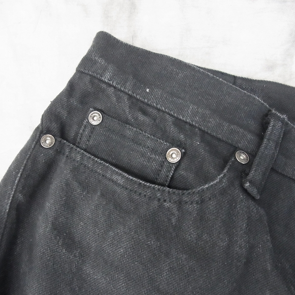 実際に弊社で買取させて頂いたCELT&COBRA/ケルト&コブラ J1-B コットン デニムパンツ ブラック W31の画像 7枚目