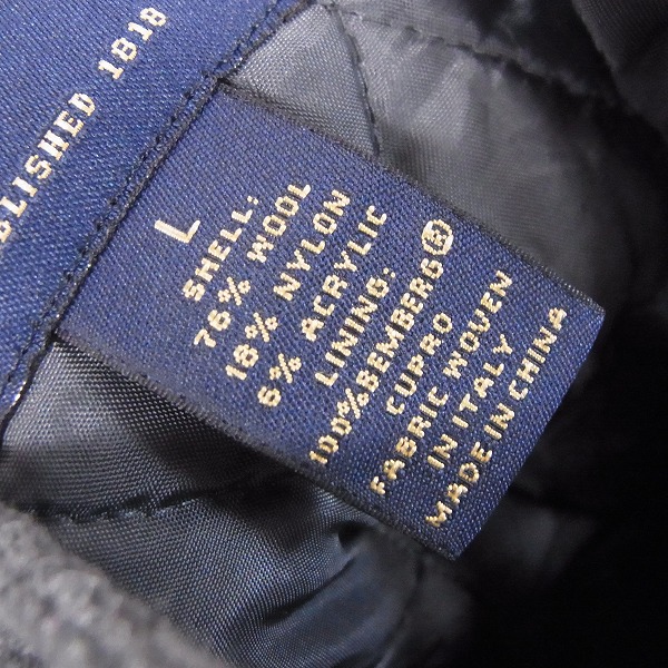 実際に弊社で買取させて頂いたBrooks Brothers/ブルックスブラザーズ ウール混 ダッフルコート/Lの画像 3枚目