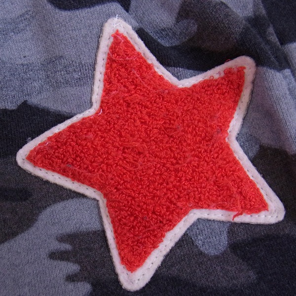 実際に弊社で買取させて頂いたHYDROGEN/ハイドロゲン 迷彩カモ zip/ワッペン スウェットパンツ/ジョガーパンツ Mの画像 5枚目