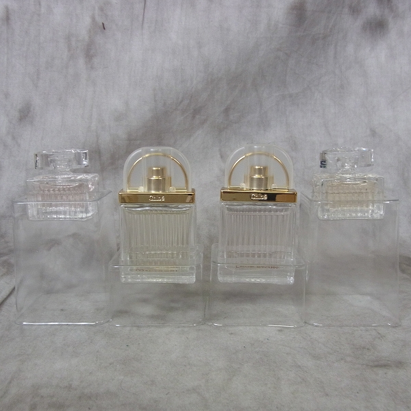 実際に弊社で買取させて頂いたChloe/クロエ LES PARFUMS ミニセット フレグランス/香水 7.5ml×2/5ml×2の画像 2枚目