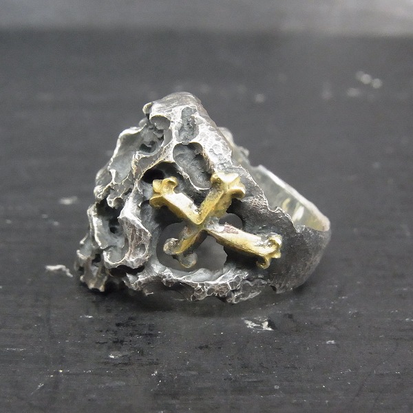 実際に弊社で買取させて頂いたLSD/エルエスディー speed specter/スピードスペクター スカルリング 17号の画像 2枚目