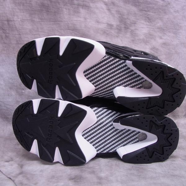 実際に弊社で買取させて頂いた【未使用】Reebok×atmos×BOUNTY HUNTER ポンプフューリー Sameru-Kun/サメル君 CM8717/27.5の画像 2枚目