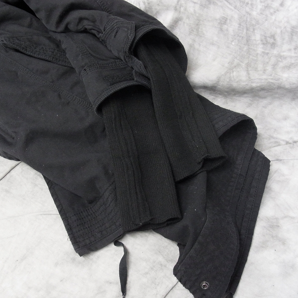 実際に弊社で買取させて頂いたBUFFALO BOBS/バッファローボブズ モッズコート ブラック/2の画像 7枚目