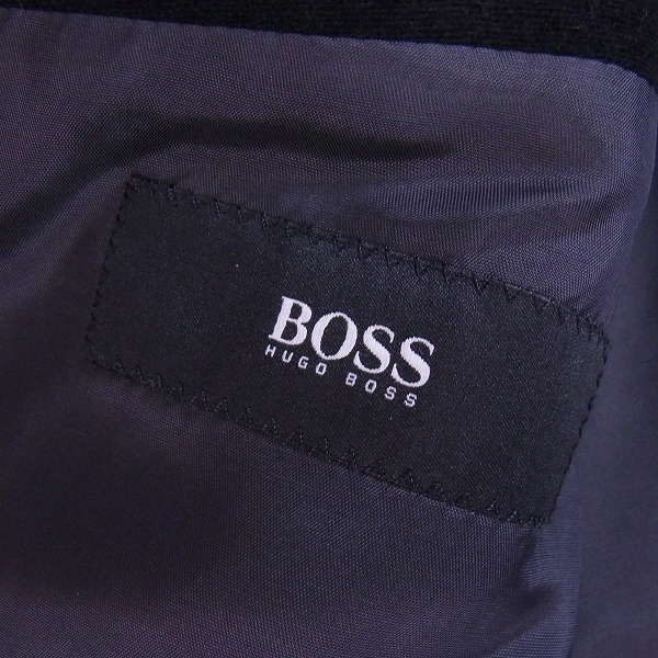 実際に弊社で買取させて頂いたHUGO BOSS/ヒューゴボス  made in Fabrique レーヨン/ロングコート 4の画像 2枚目