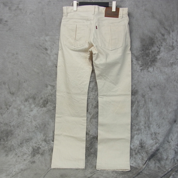 実際に弊社で買取させて頂いたCELT&COBRA/ケルト&コブラ ホワイトデニムパンツ J3/31の画像 1枚目