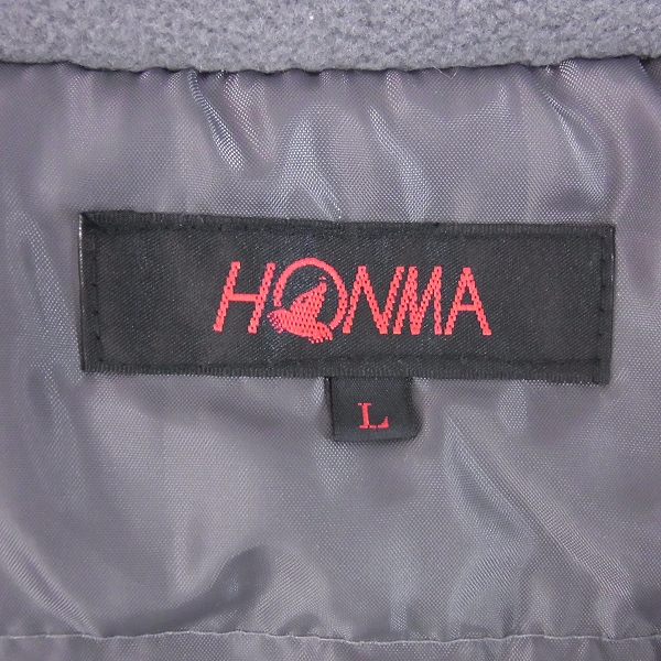 実際に弊社で買取させて頂いた【未使用】HONMA/ホンマ ゴルフウェア ジップアップ ジャケット ラック/Lの画像 2枚目