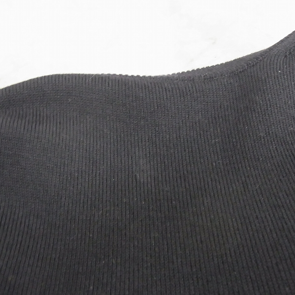 実際に弊社で買取させて頂いたHELMUT LANG/ヘルムートラング 長袖ウールニット/46の画像 8枚目