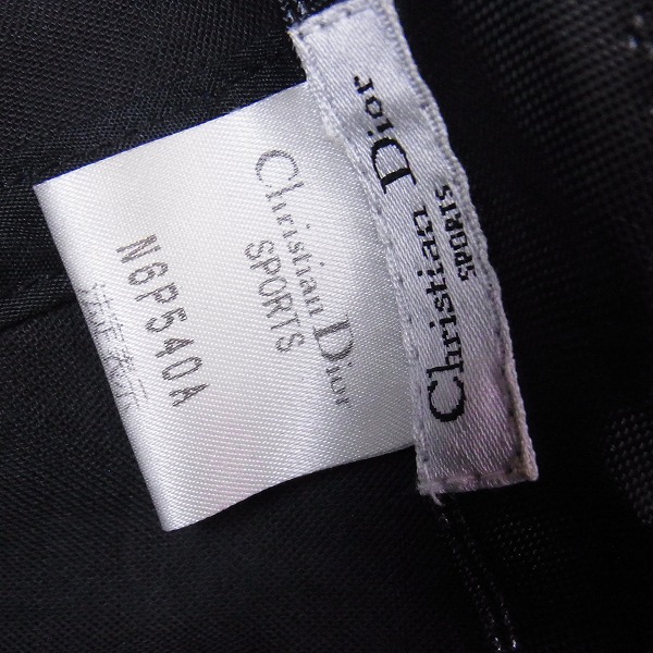 実際に弊社で買取させて頂いたChristian Dior SPORTS/クリスチャンディオールスポーツ スエード/スウェード キャップの画像 4枚目