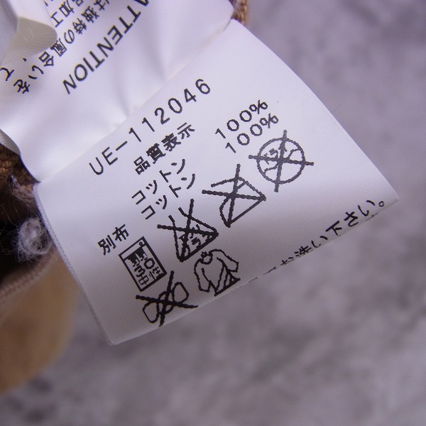 実際に弊社で買取させて頂いたUniform Experiment×CARHARTT 切替コーデュロイ 長袖 ワークシャツ/3の画像 3枚目