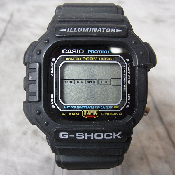 G-SHOCK/Gショック 限定ILLUMINATOR ブラック DW-6800-1【動作未確認