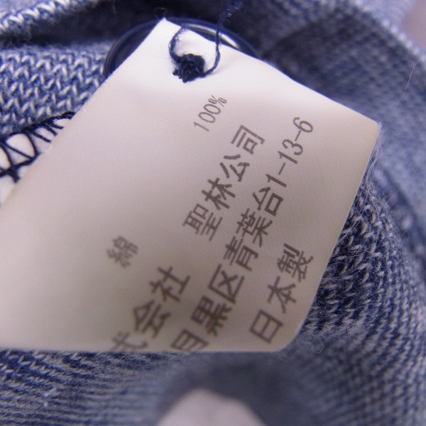 実際に弊社で買取させて頂いたBLUE BLUE/ブルーブルー ヘンリーネックカットソーカットソー 3の画像 5枚目