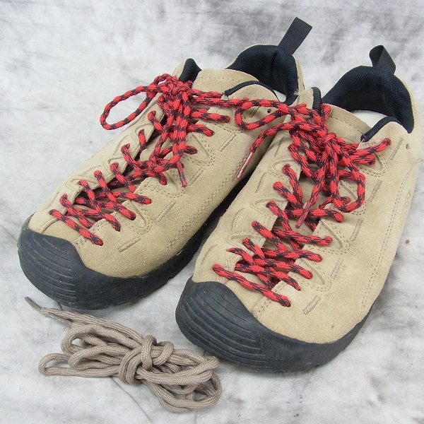 実際に弊社で買取させて頂いたKEEN/キーン JASPER/ジャスパー アウトドアスニーカー シルバーミンク 1002672/27の画像 9枚目