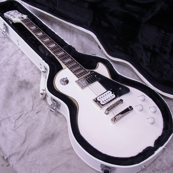 実際に弊社で買取させて頂いた★Epiphone/エピフォン Les Paul WHITE LIGHTNING トミー・セイヤーの画像 0枚目