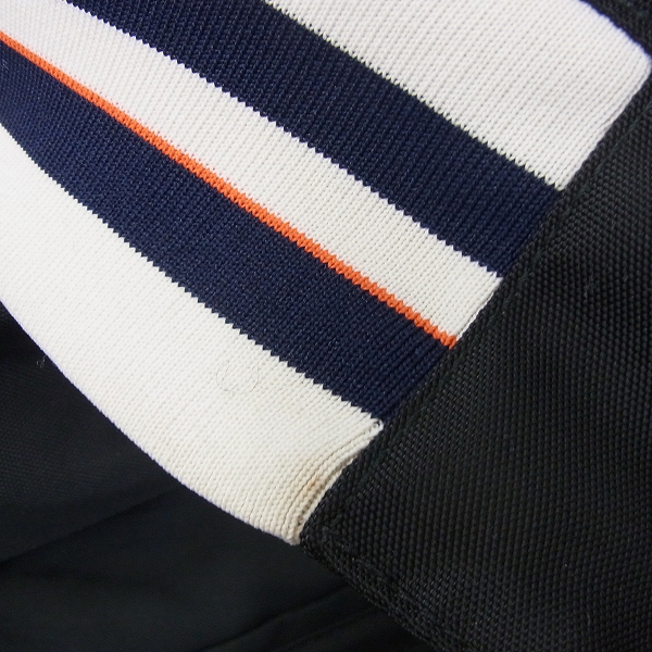 実際に弊社で買取させて頂いたHUGO BOSS/ヒューゴ ボス ナイロン ライダースジャケット/44の画像 4枚目