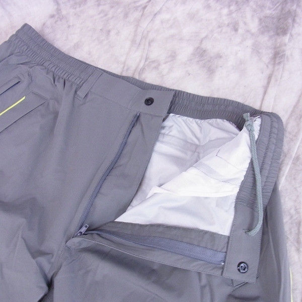 実際に弊社で買取させて頂いた【未使用】mizuno/ミズノ ゴルフ NEXLITE レインスーツ/レインウェア セットアップ ブラック 2XLの画像 4枚目