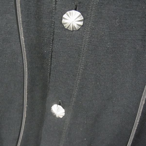 実際に弊社で買取させて頂いたTHE CRIMIE/クライミー 16AW SLUB YARN PARKA コンチョカーディガンパーカー Mの画像 4枚目